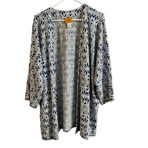 Ruby Rd light jacket 3/4 sleeves size 1X